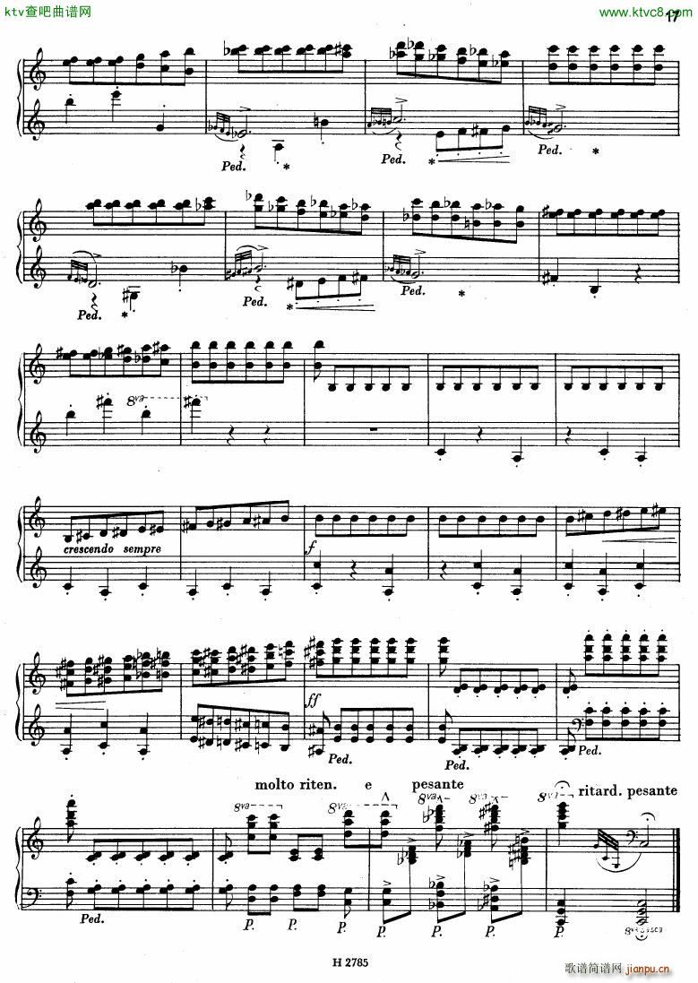 Broz 3 capriccios(钢琴谱)15