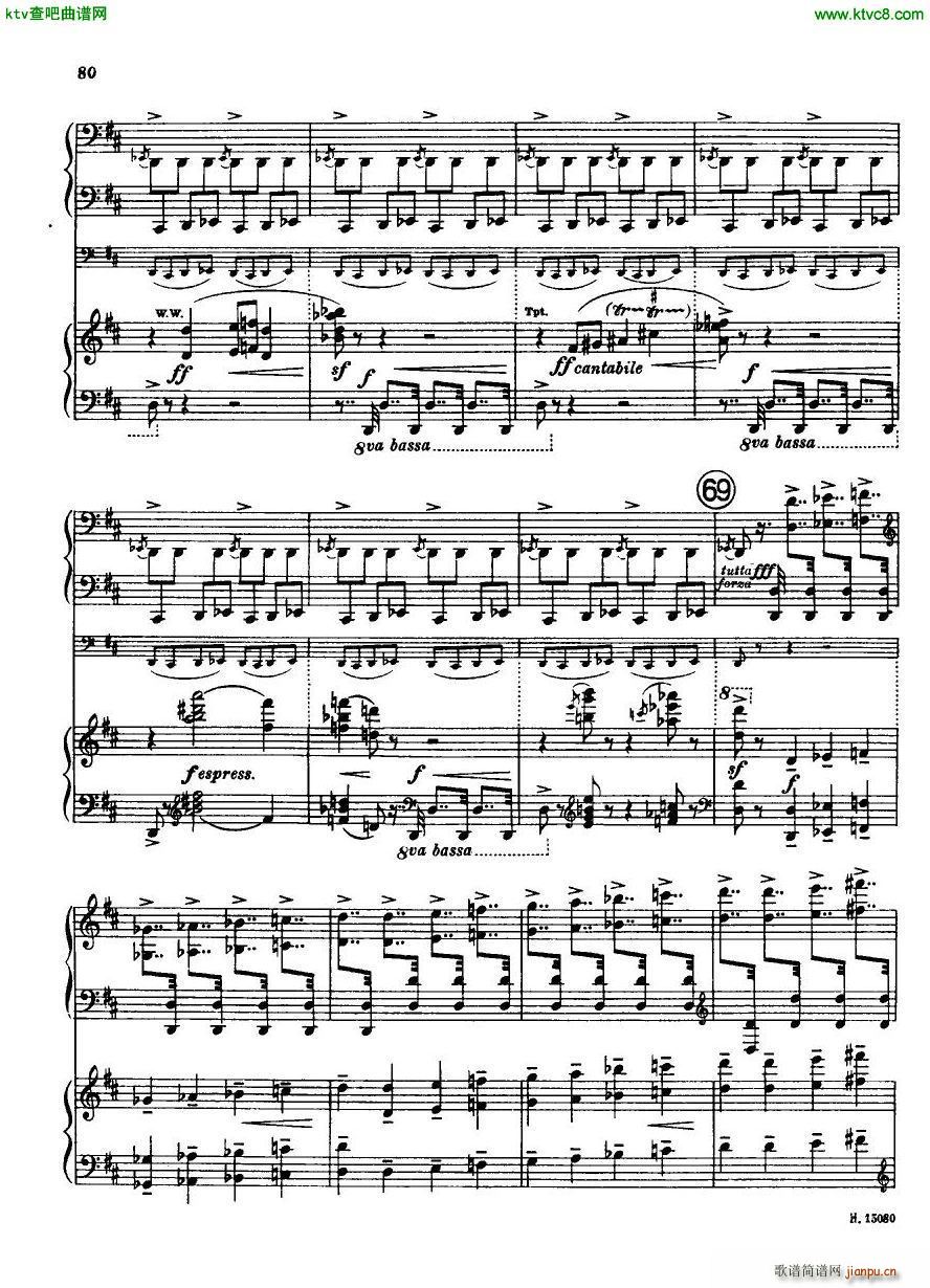 Britten piano concerto op 13 二(钢琴谱)28