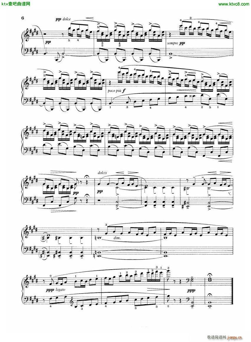 Britten Sonatina Romantica(钢琴谱)6