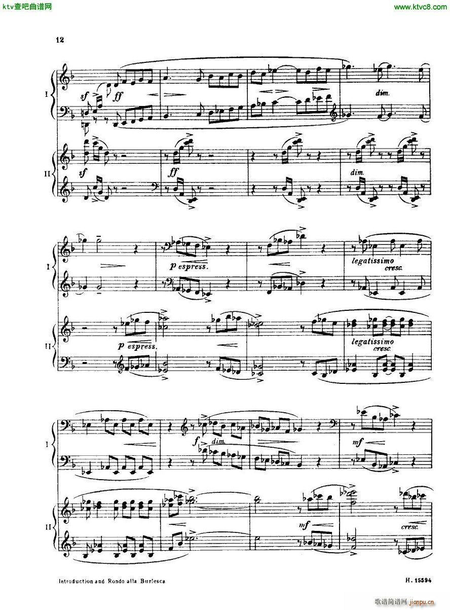 Britten Intro And Rondo Alla Burlesca(钢琴谱)11