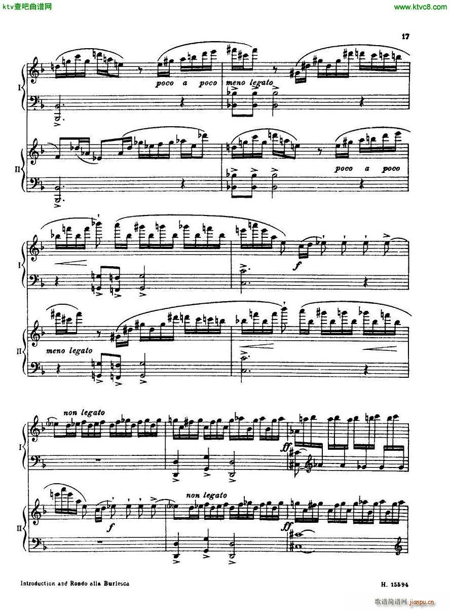 Britten Intro And Rondo Alla Burlesca(钢琴谱)16