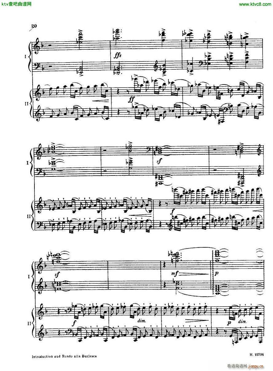 Britten Intro And Rondo Alla Burlesca(钢琴谱)19