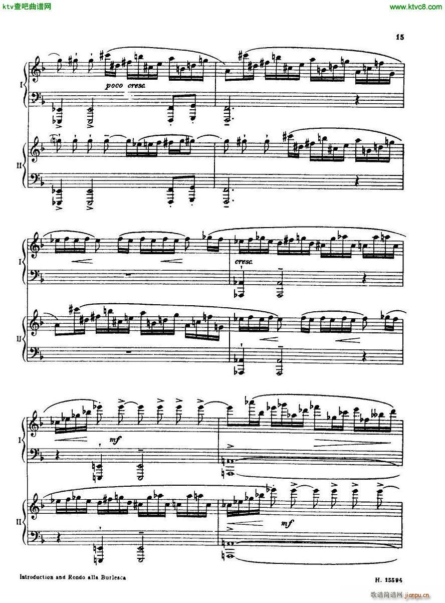 Britten Intro And Rondo Alla Burlesca(钢琴谱)14