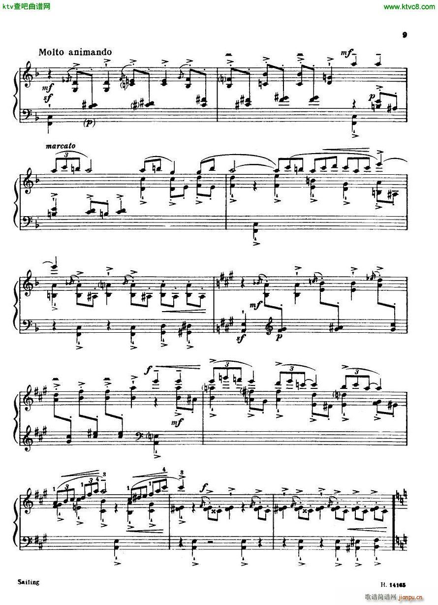 Britten Holiday Diary Op 5(钢琴谱)8