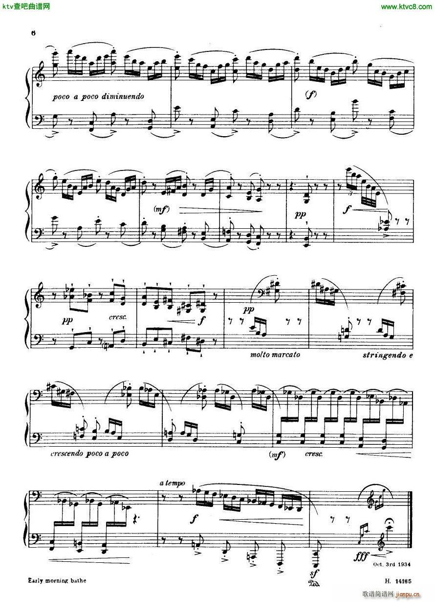 Britten Holiday Diary Op 5(钢琴谱)5