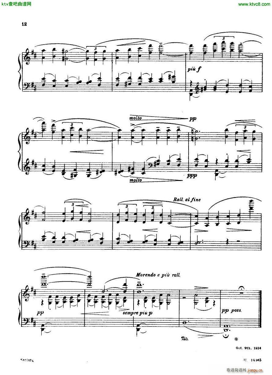 Britten Holiday Diary Op 5(钢琴谱)11