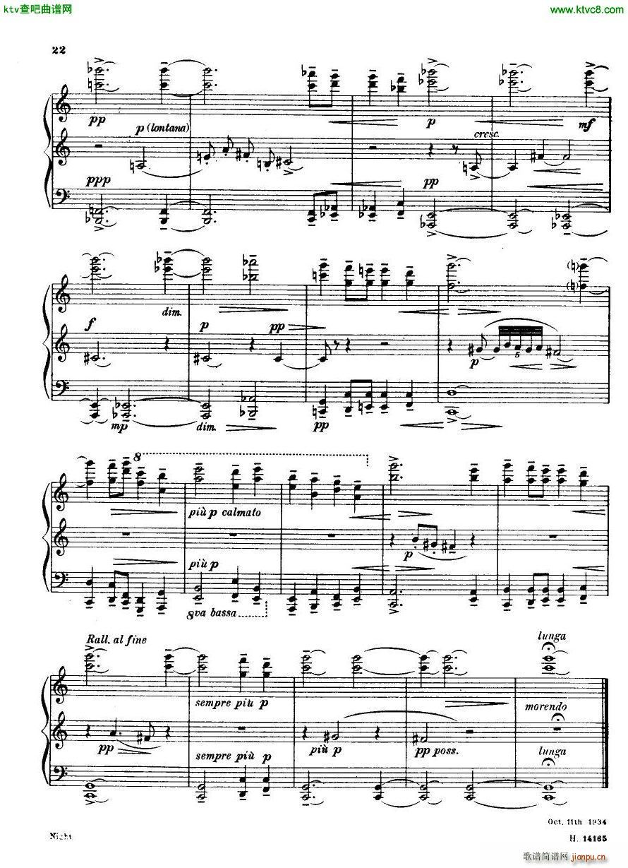 Britten Holiday Diary Op 5(钢琴谱)21