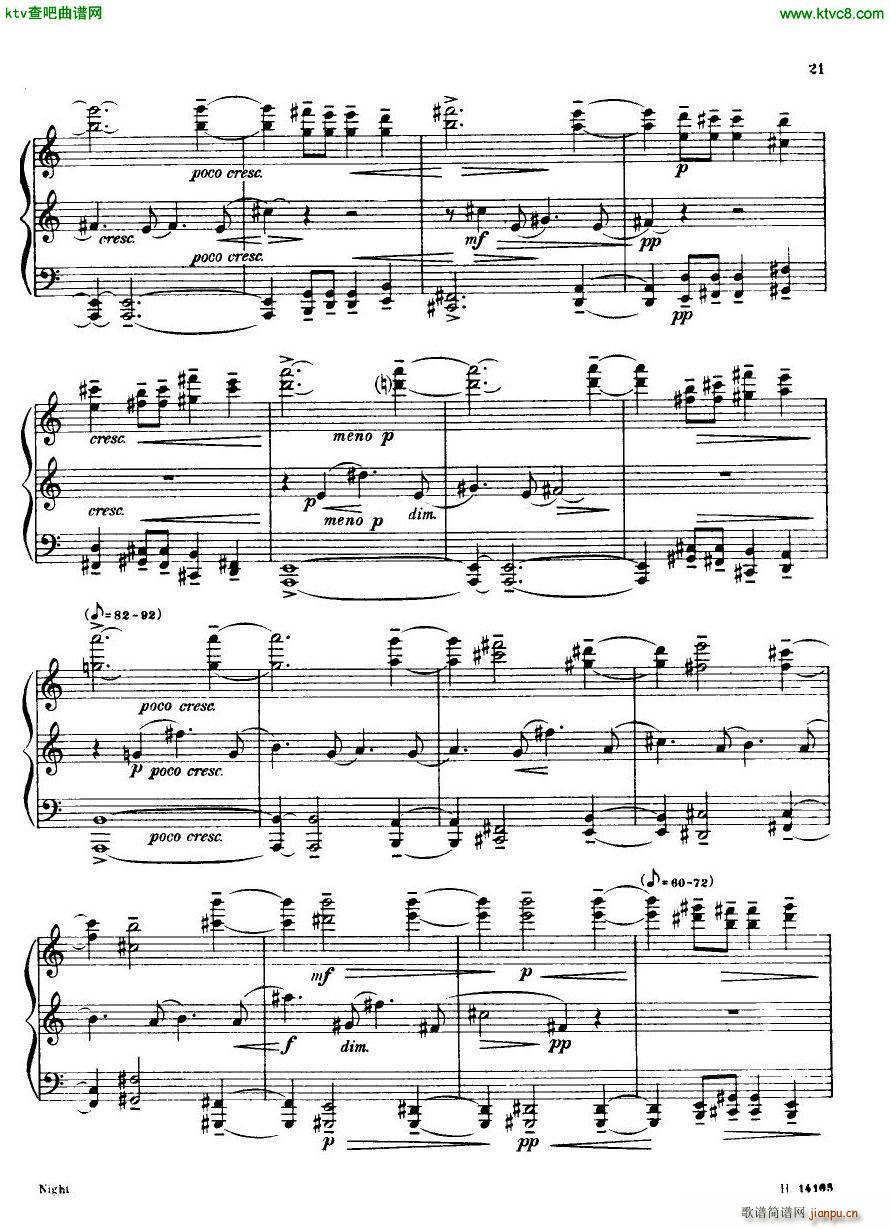 Britten Holiday Diary Op 5(钢琴谱)20