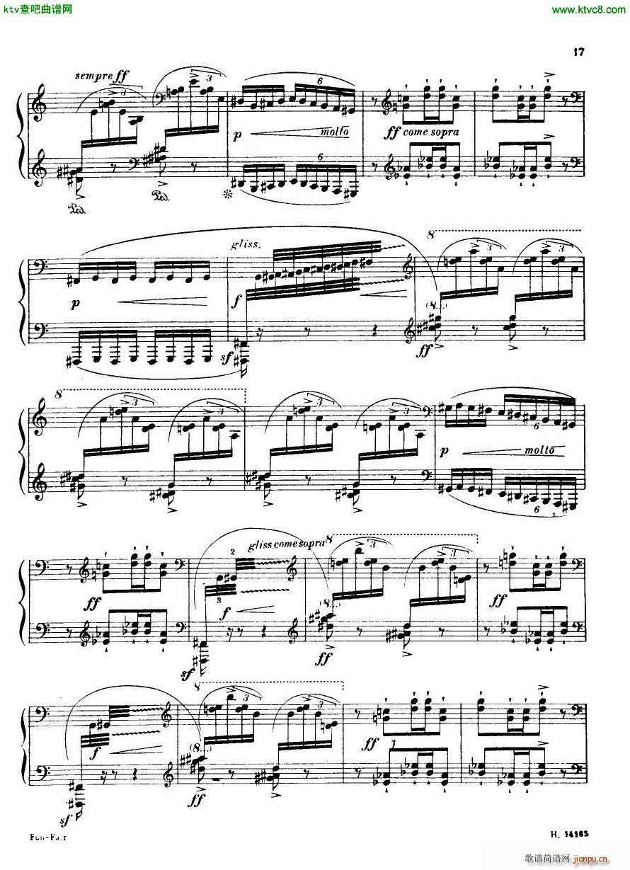 Britten Holiday Diary Op 5(钢琴谱)16