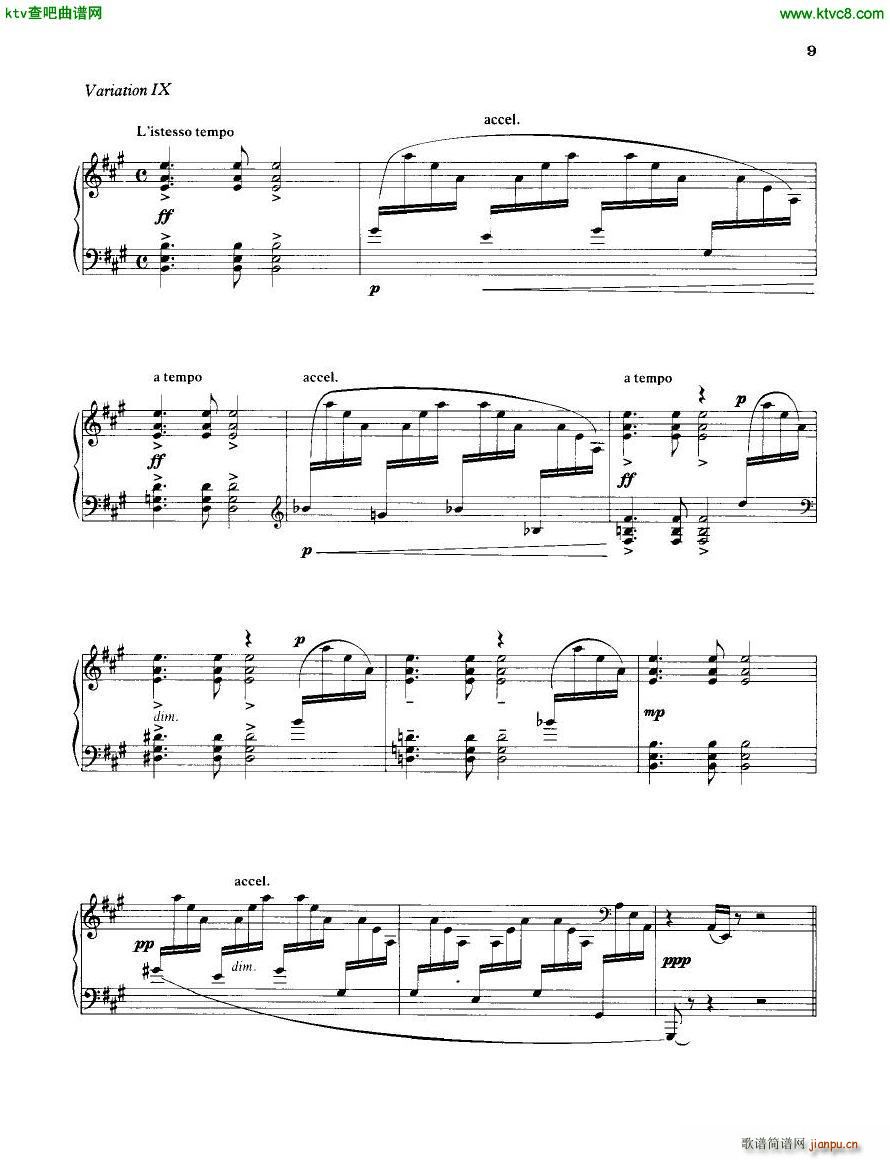 Britten 12 Variations(钢琴谱)9