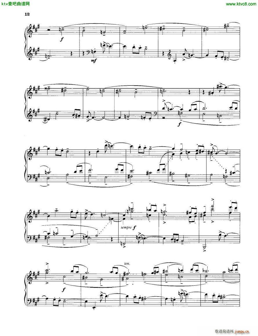 Britten 12 Variations(钢琴谱)12