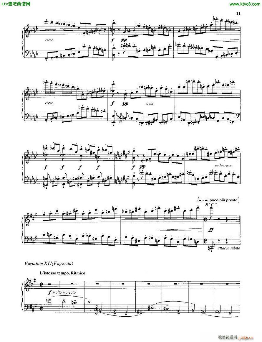 Britten 12 Variations(钢琴谱)11