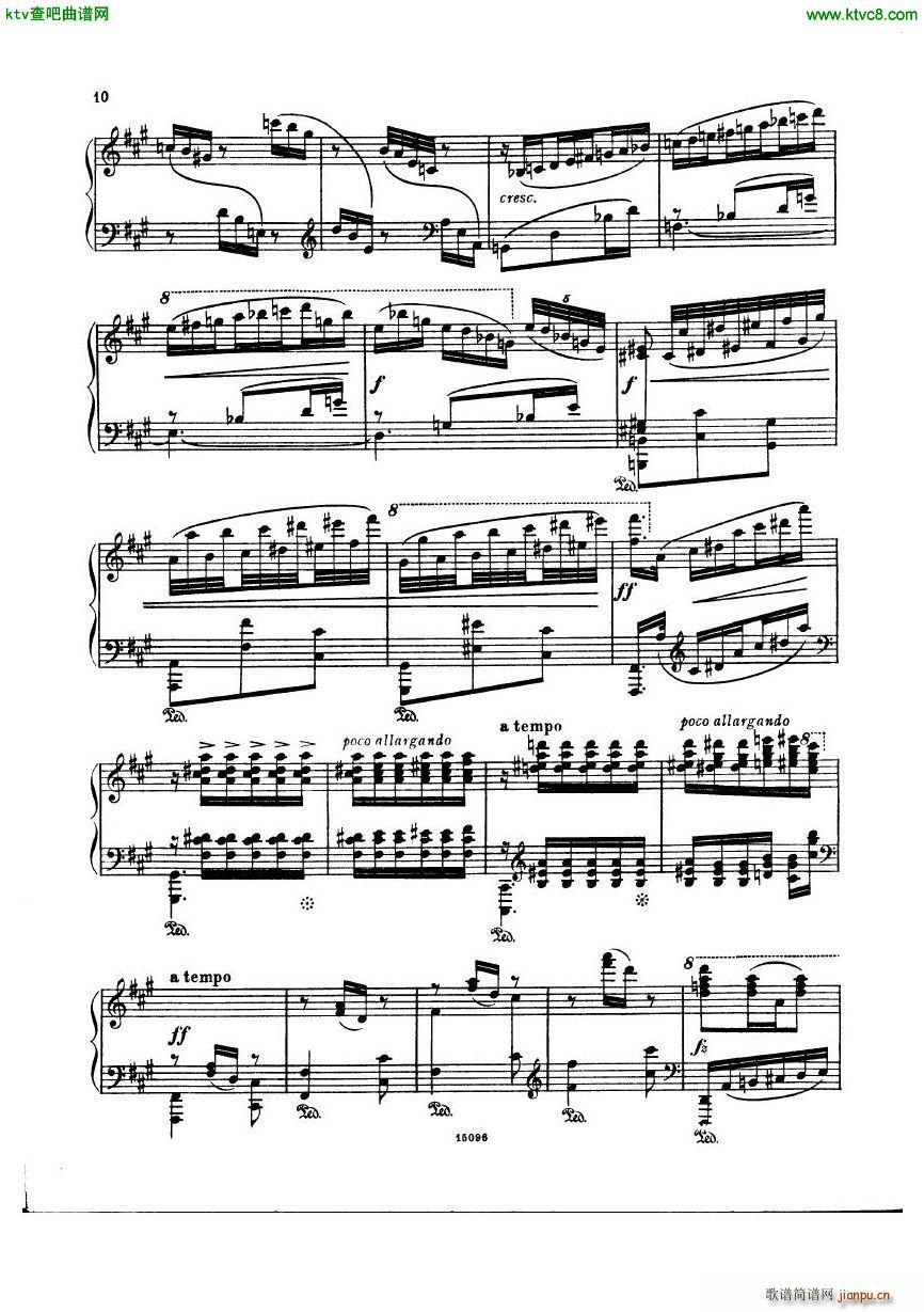 Frank Bridge Capriccio2(钢琴谱)10