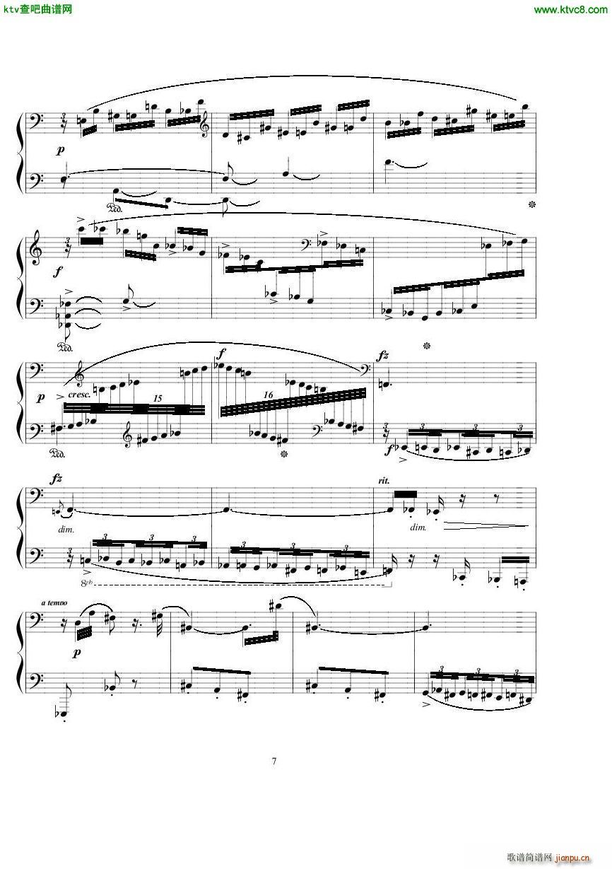 Bridge H177 Gargoyle 1928(钢琴谱)7