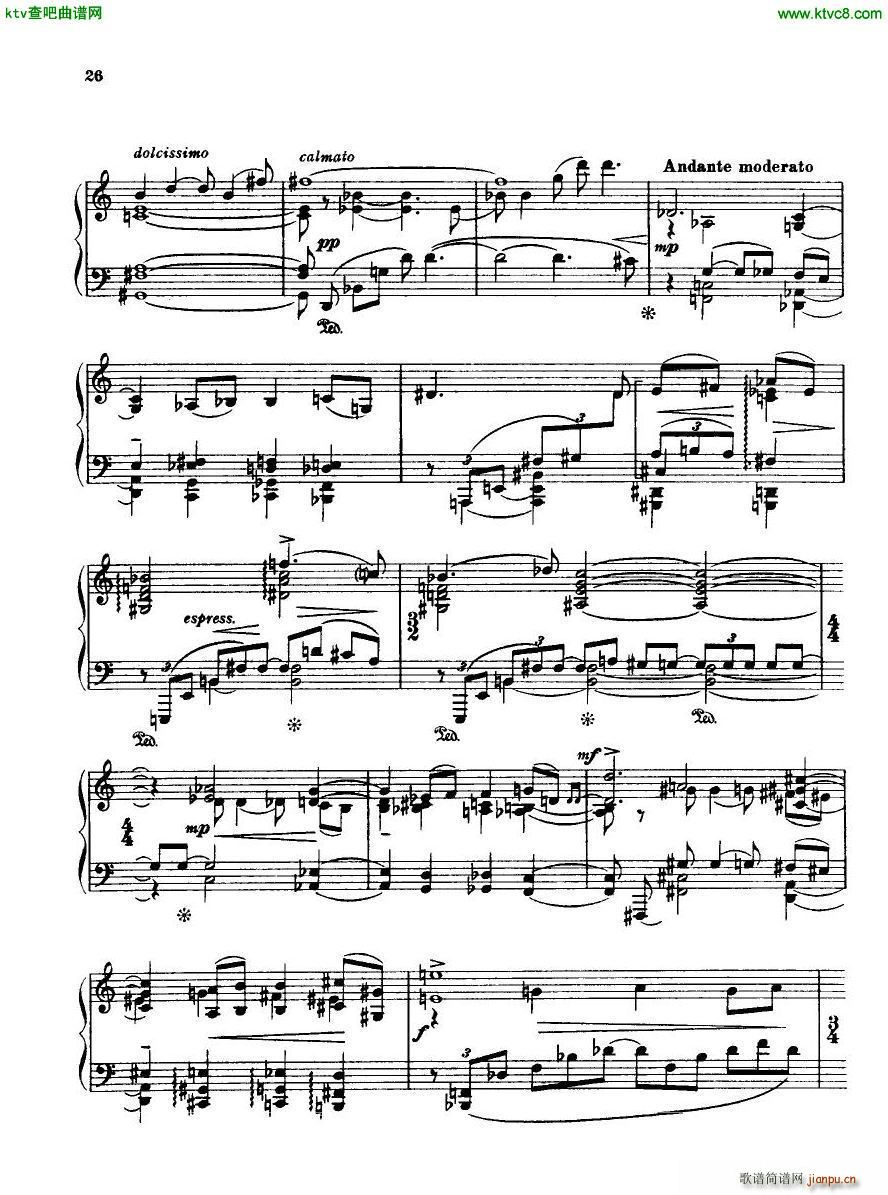 Bridge H160 Piano Sonata 1923 4(钢琴谱)26