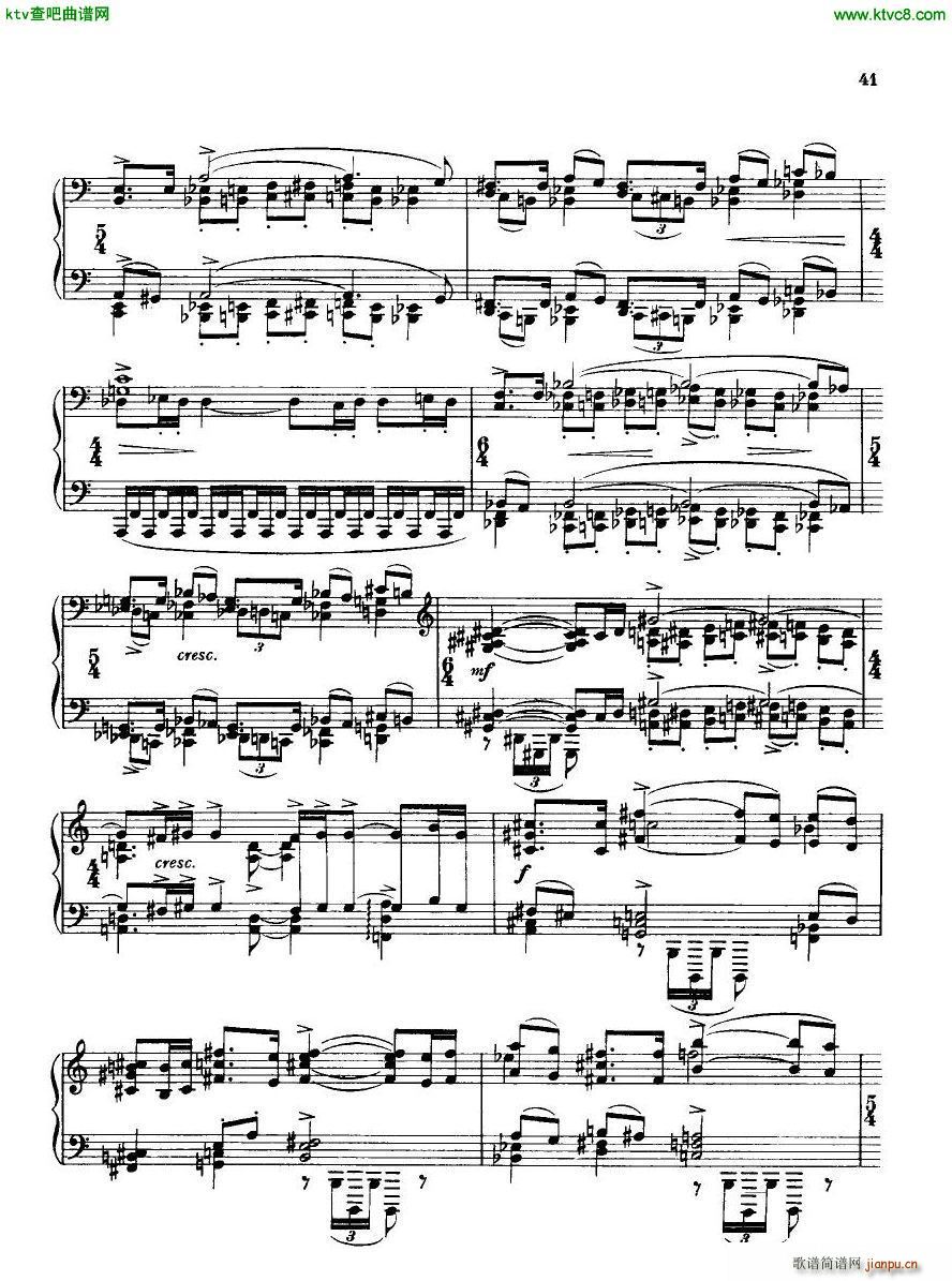 Bridge H160 Piano Sonata 1923 4(钢琴谱)41