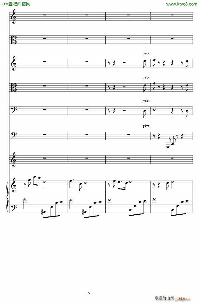 童年的诗篇(钢琴谱)6