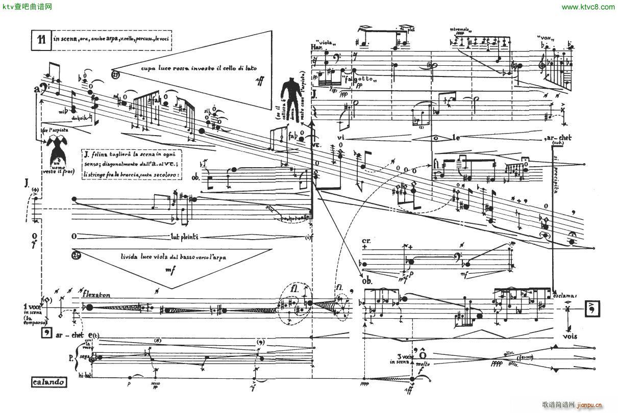 Bussotti La Passion Selon Sade(钢琴谱)22