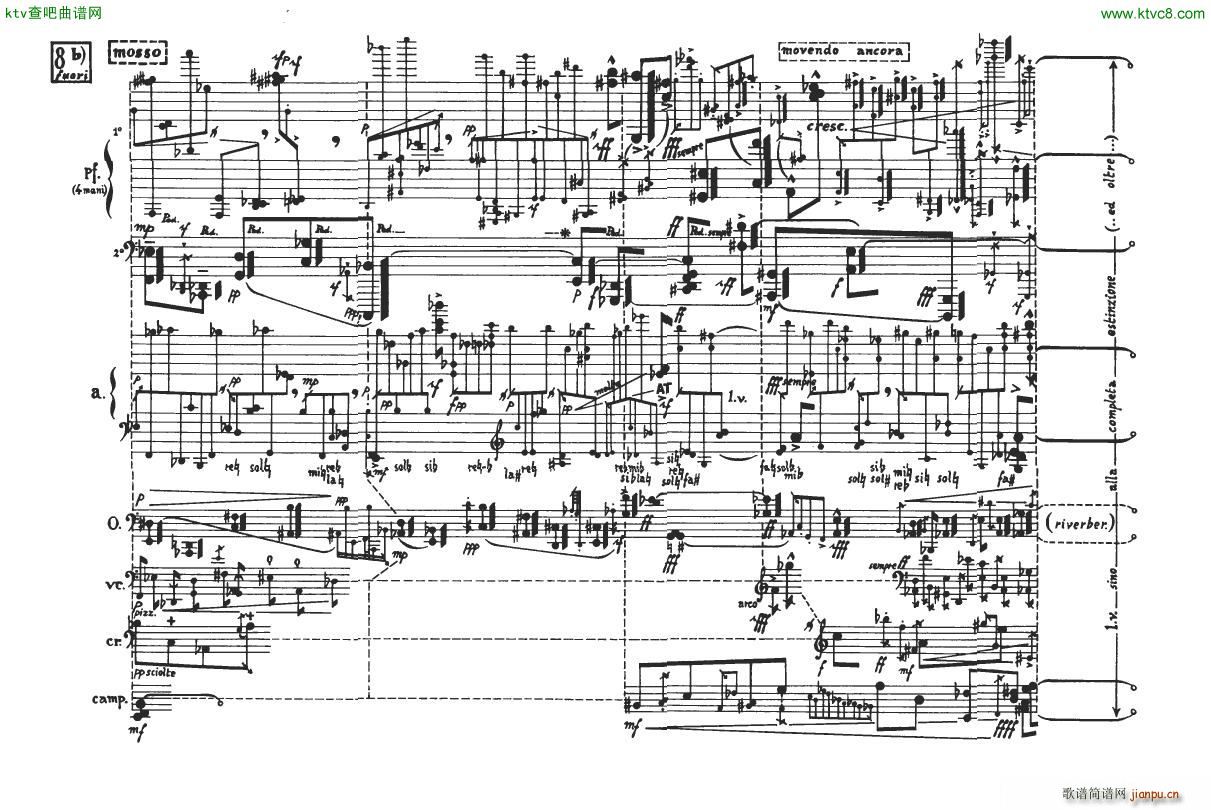 Bussotti La Passion Selon Sade(钢琴谱)19