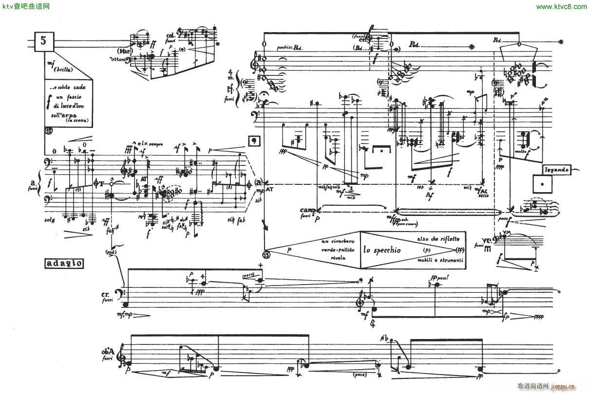 Bussotti La Passion Selon Sade(钢琴谱)14