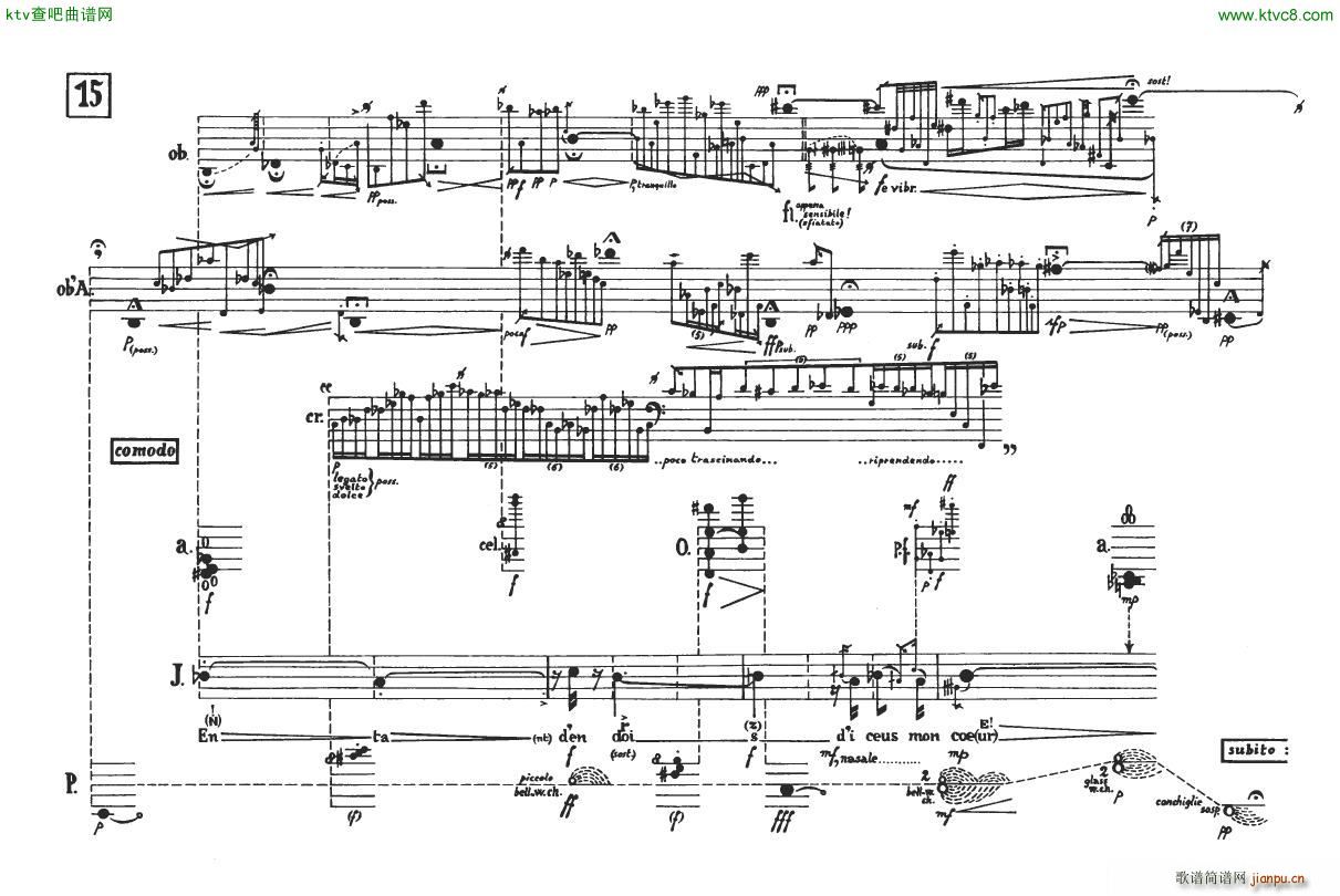 Bussotti La Passion Selon Sade(钢琴谱)28