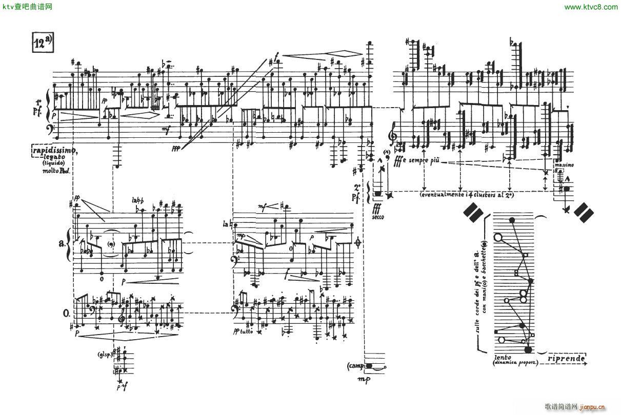 Bussotti La Passion Selon Sade(钢琴谱)24