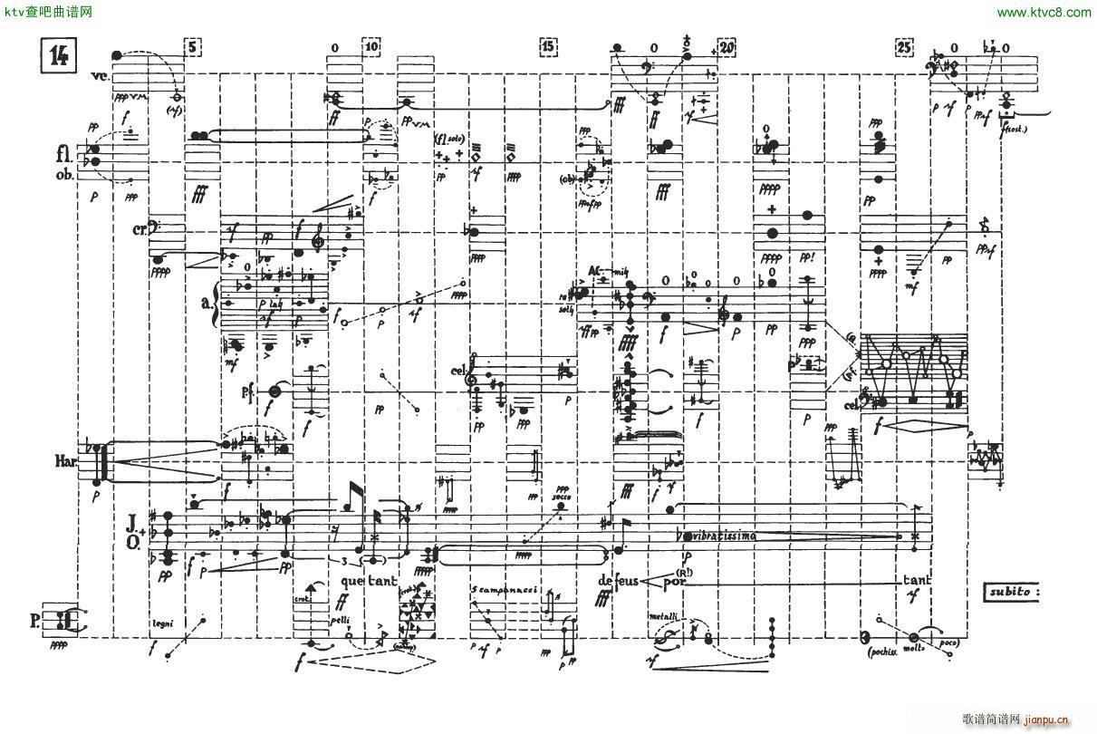 Bussotti La Passion Selon Sade(钢琴谱)27