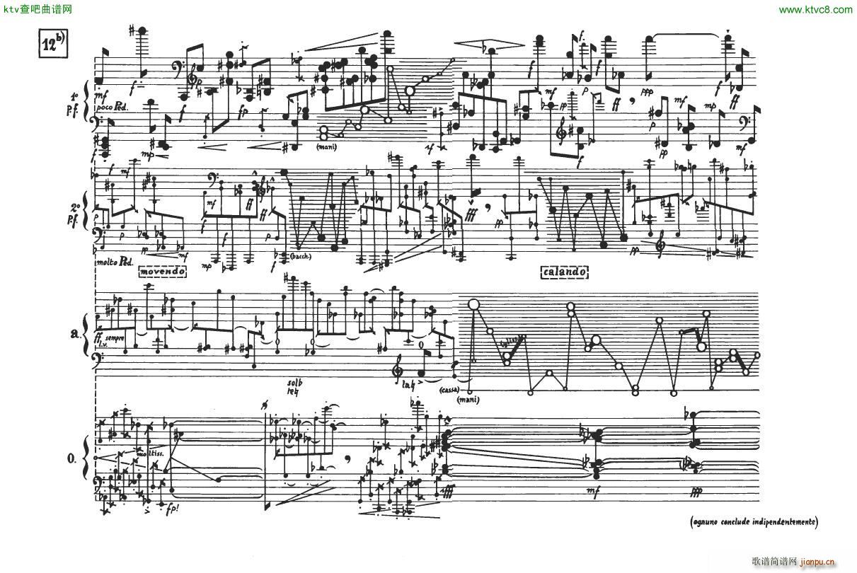 Bussotti La Passion Selon Sade(钢琴谱)25