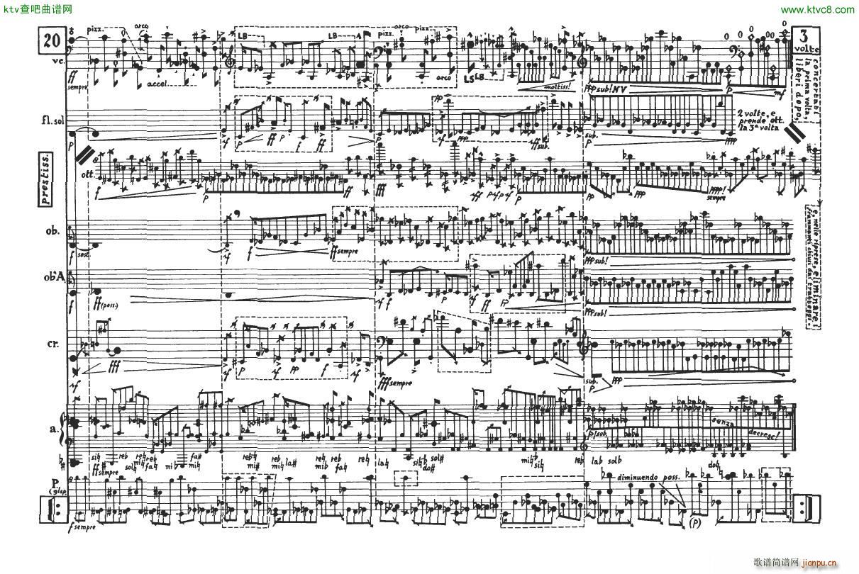 Bussotti La Passion Selon Sade(钢琴谱)35