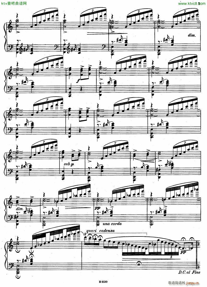 Burian reminiscences of czech dances(钢琴谱)5