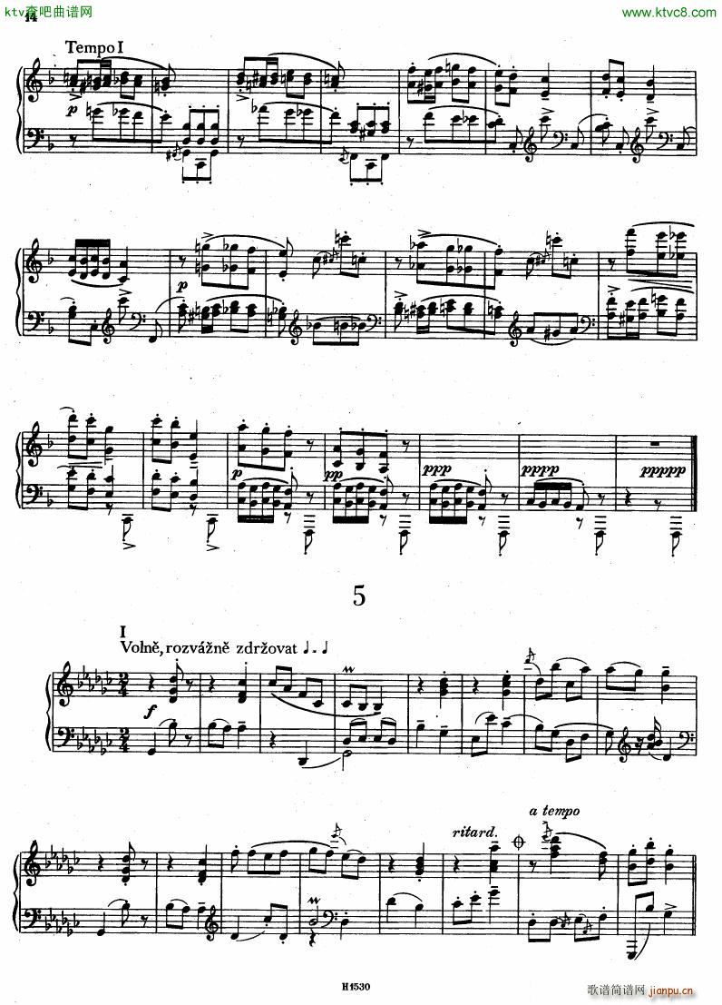 Burian reminiscences of czech dances(钢琴谱)12