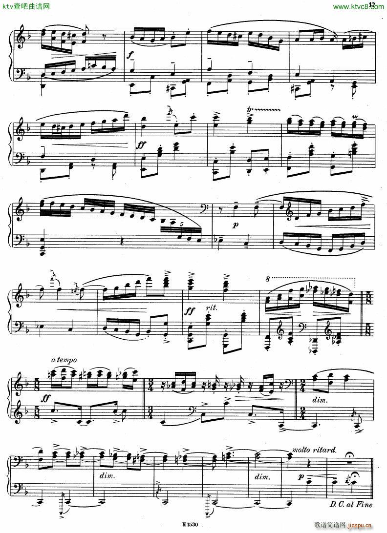 Burian reminiscences of czech dances(钢琴谱)15