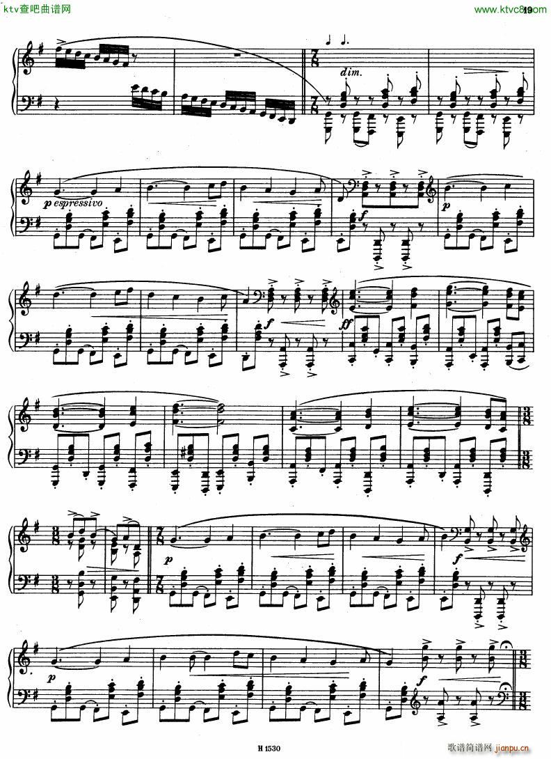 Burian reminiscences of czech dances(钢琴谱)17