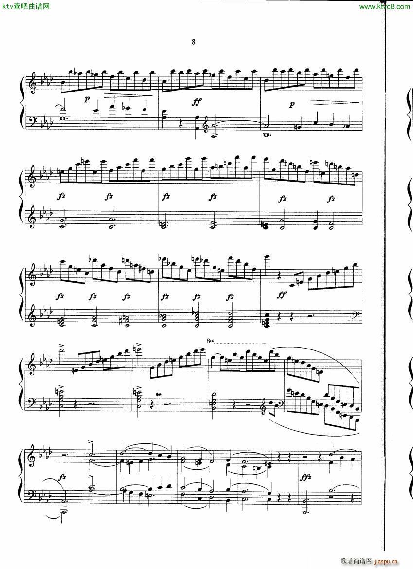 Burgmüller Norbert Sonata op8(钢琴谱)12