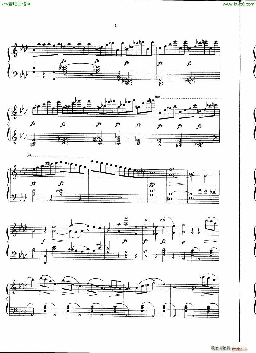 Burgmüller Norbert Sonata op8(钢琴谱)8