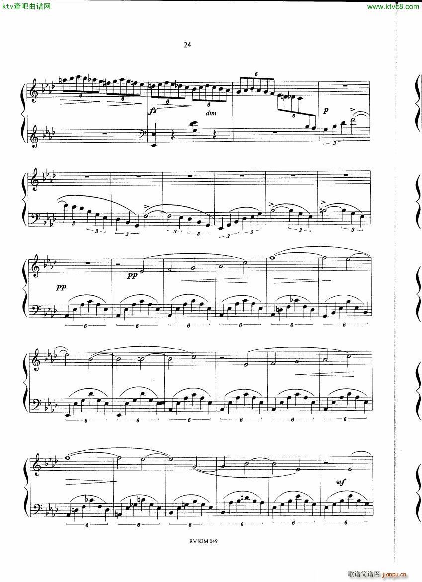Burgmüller Norbert Sonata op8(钢琴谱)28