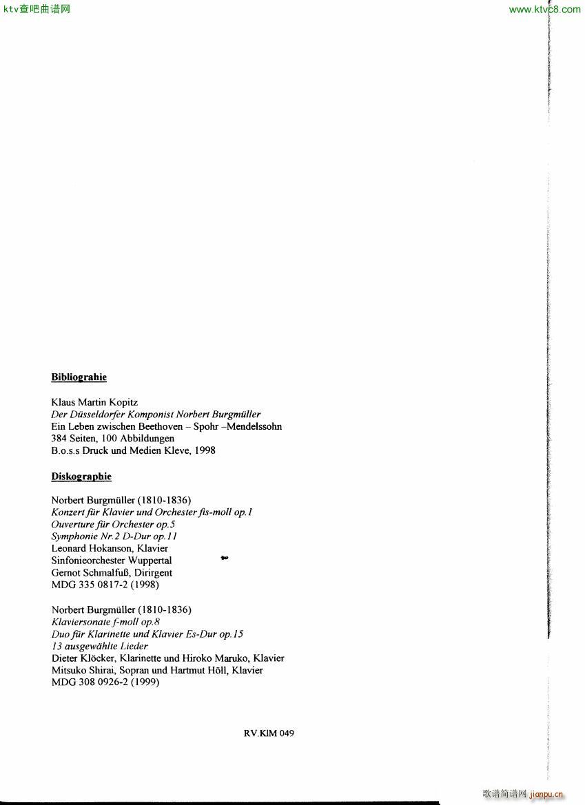 Burgmüller Norbert Sonata op8(钢琴谱)44