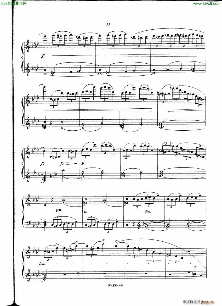 Burgmüller Norbert Sonata op8(钢琴谱)37