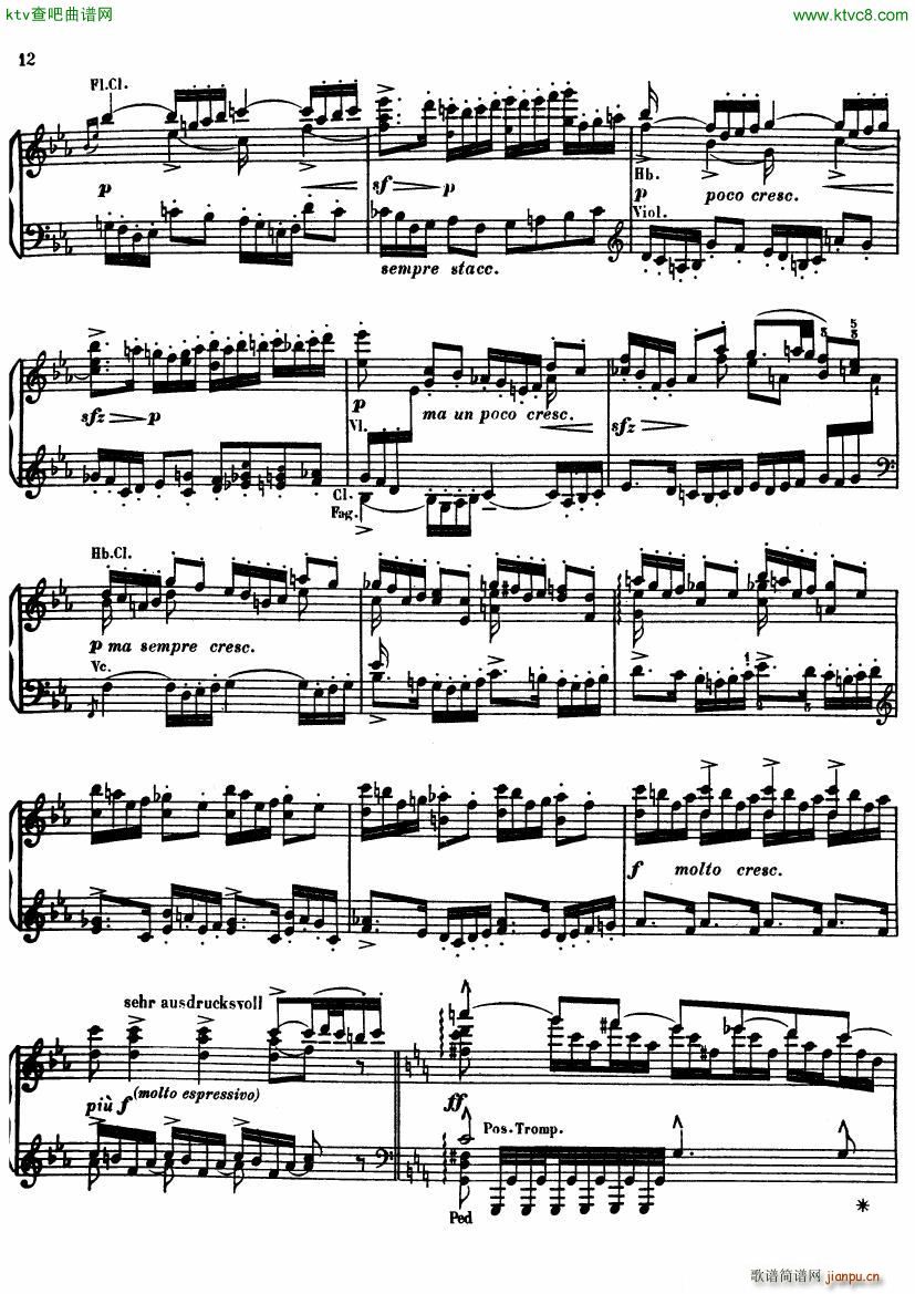 buliow wagner die meistersinger vorspiel(钢琴谱)6