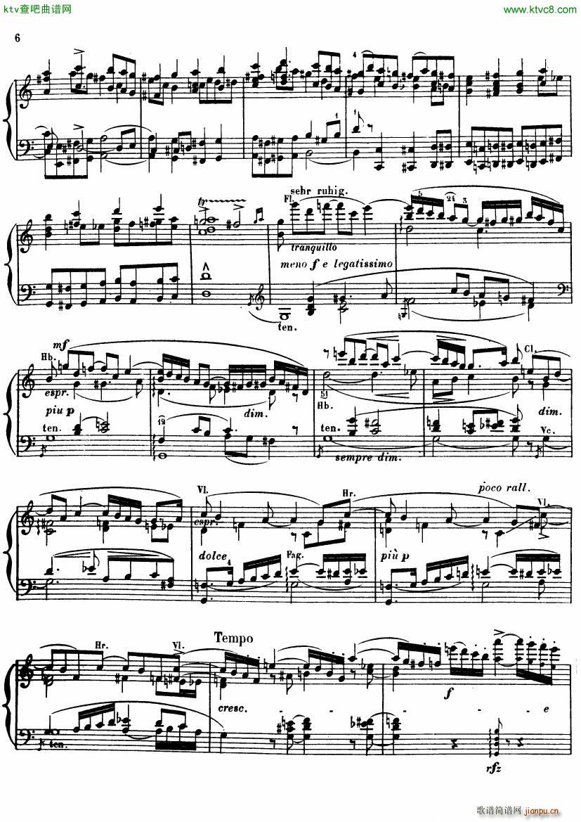 buliow wagner die meistersinger vorspiel(钢琴谱)3