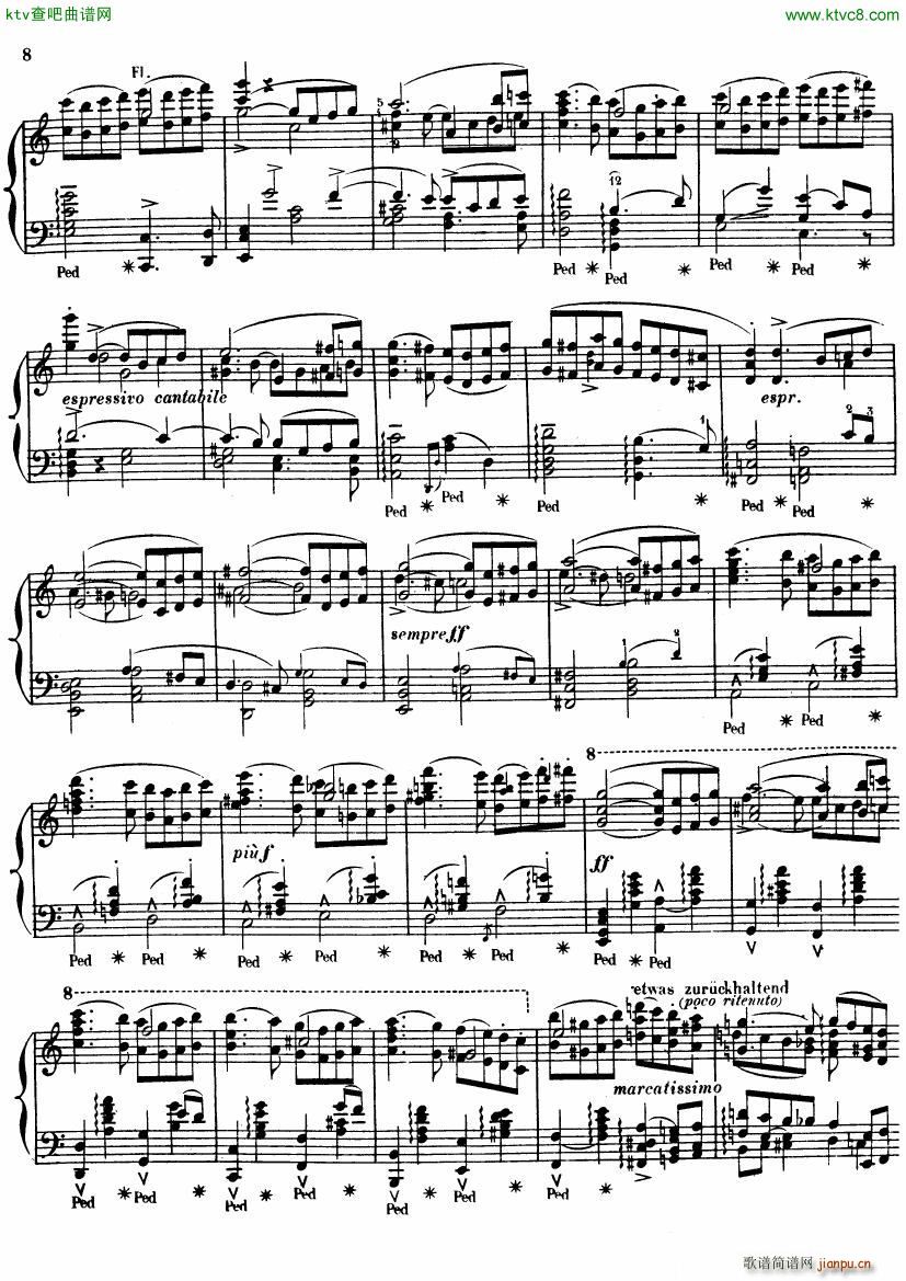 buliow wagner die meistersinger vorspiel(钢琴谱)7