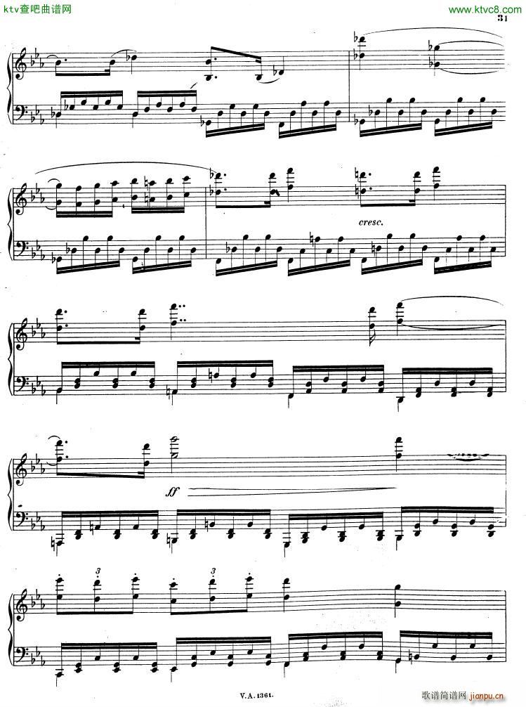 Brull phantasiestuck op 47 no 2(钢琴谱)7