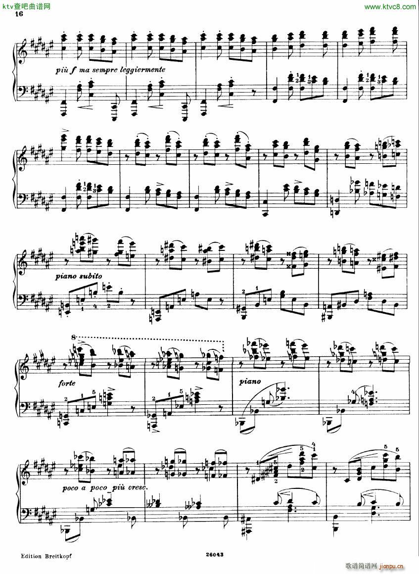 Busoni 1 Elegy No 2(钢琴谱)11