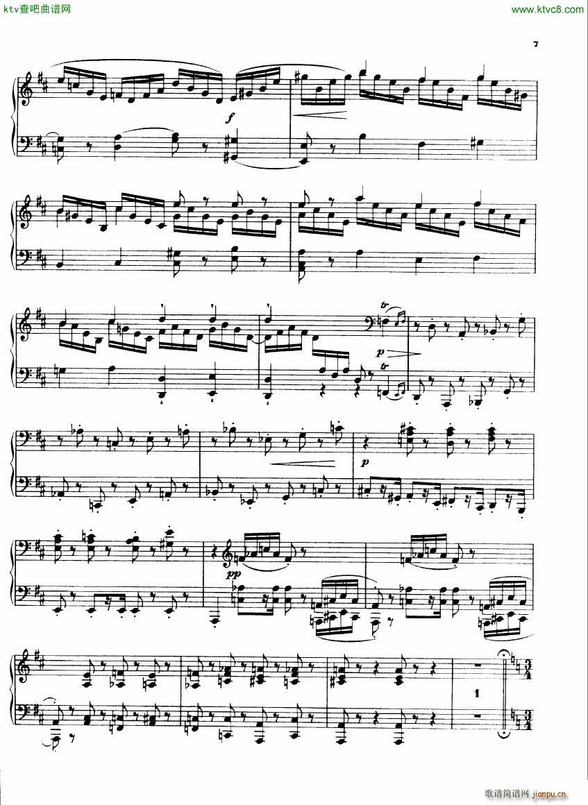 Busoni Sonatina pro clavicimbalo(钢琴谱)6