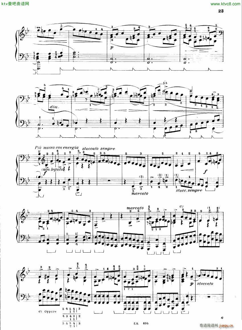 Busoni op37 Twenty Four Preludes 二(钢琴谱)15