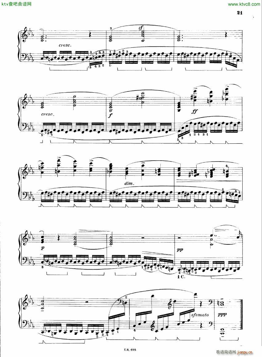 Busoni op37 Twenty Four Preludes 二(钢琴谱)12