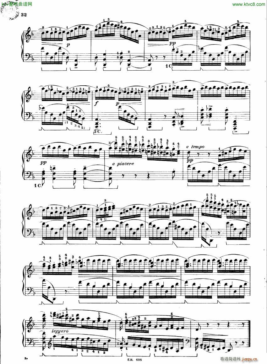 Busoni op37 Twenty Four Preludes 二(钢琴谱)24
