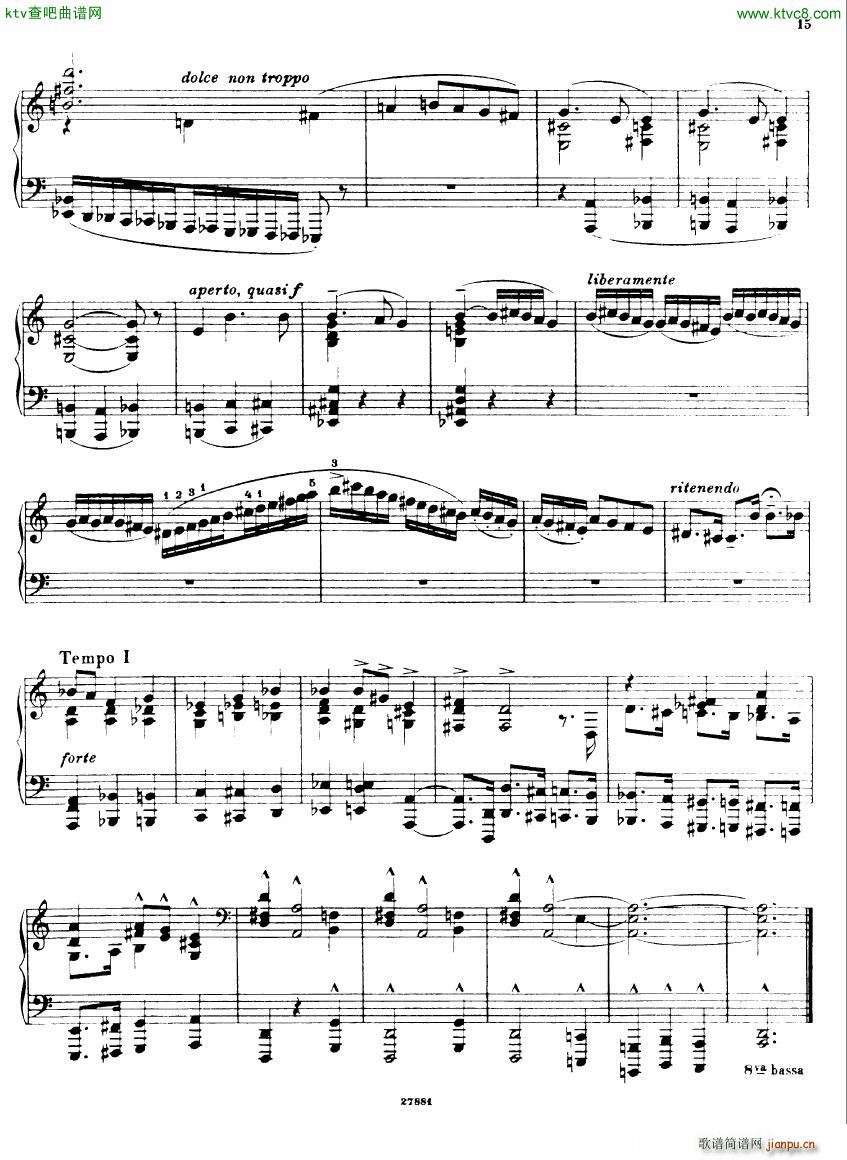 Busoni Indianisches Tagebuch 1(钢琴谱)15