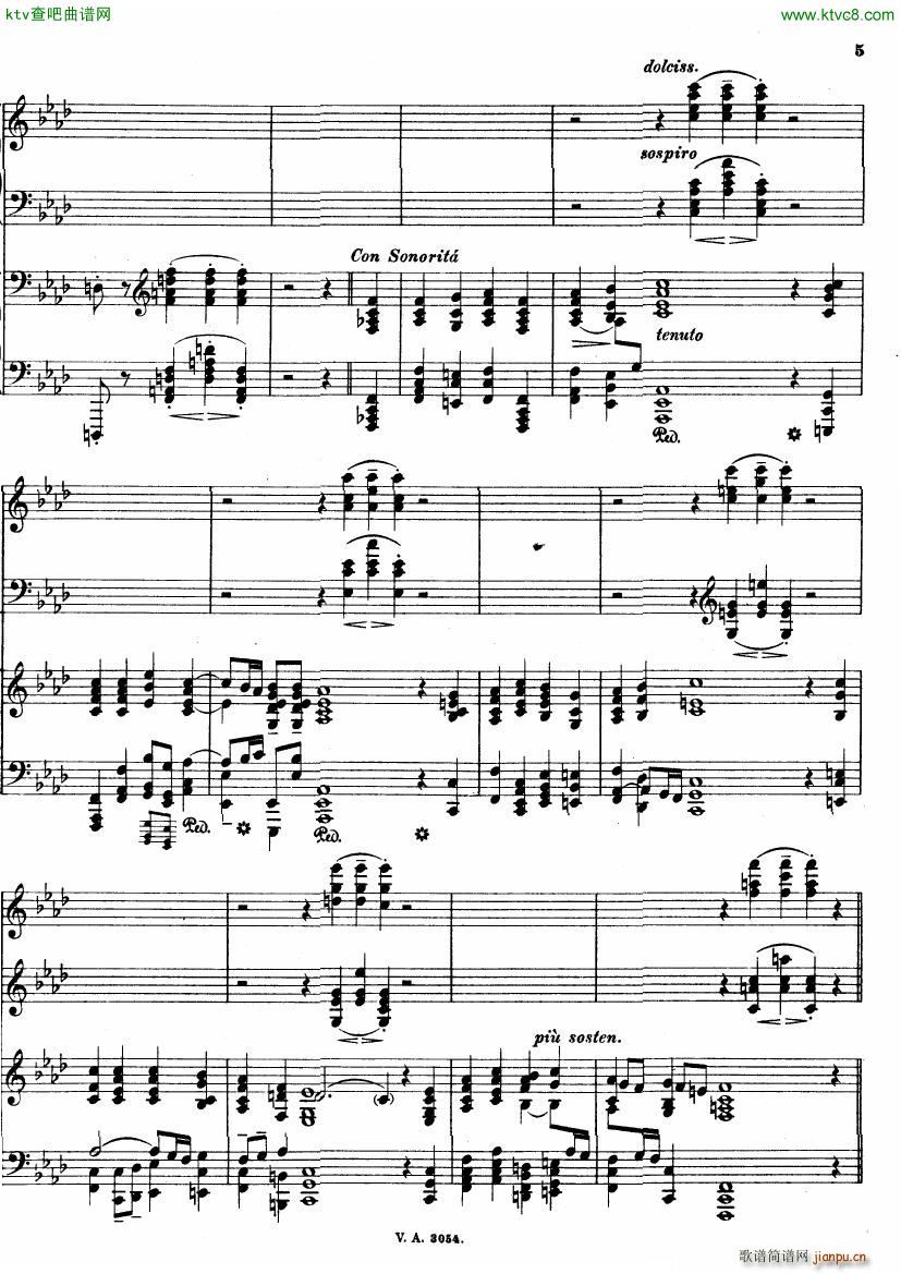 Busoni Fantasia nach Bach(钢琴谱)5