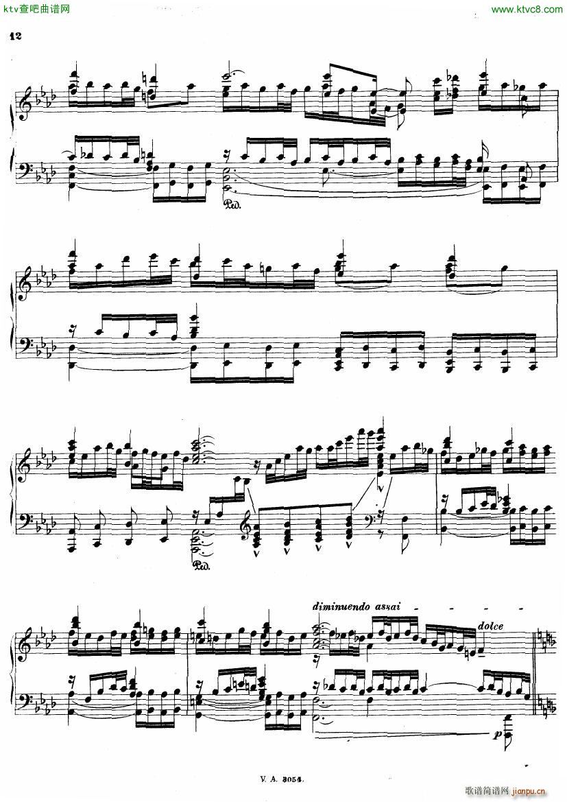 Busoni Fantasia nach Bach(钢琴谱)12